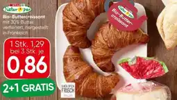 Interspar Bio-Buttercroissant Angebot