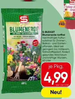 Interspar S budget blumenerde torffrei Angebot