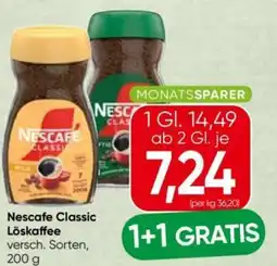 Interspar Nescafe classic löskaffee Angebot