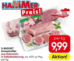 Eurospar S budget schweinsfilet Angebot