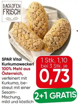 Eurospar Spar vital kurkumaweckerl Angebot