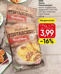 Eurospar Spar hütten fleischtascherl Angebot