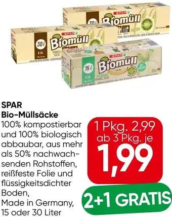 Eurospar Spar bio müllsäcke Angebot