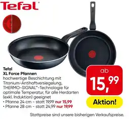 Eurospar Tefal xl force pfannen Angebot