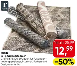 Eurospar Rubin in & outdoorteppich Angebot