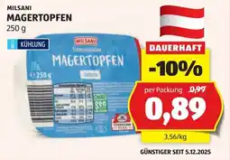 Hofer Milsani magertopfen Angebot