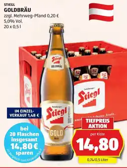 Hofer Stiegl goldbräu Angebot