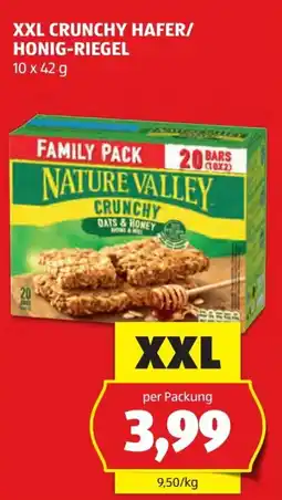 Hofer Xxl crunchy hafer honig riegel Angebot