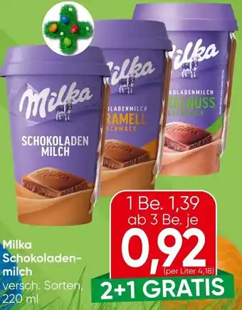 Spar Milka Schokoladenmilch Angebot