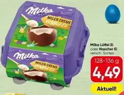 Spar Milka Löffel Ei oder Nascher Ei Angebot