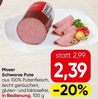 Spar Moser Schwarze Pute Angebot