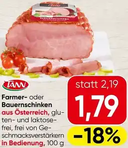 Spar Farmer- oder Bauernschinken Angebot