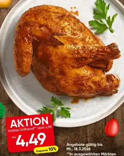 Spar Halbes Grilhendl Angebot