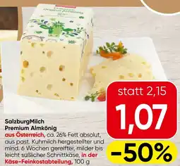 Spar SalzburgMilch Premium Almkönig Angebot