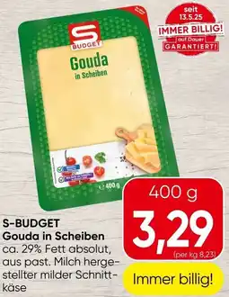 Spar S-BUDGET Gouda in Scheiben Angebot