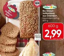 Spar Bio-Dinkel- Vollkornbrot Angebot