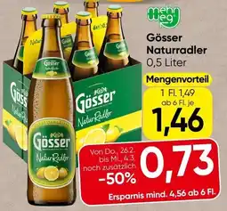 Spar Gösser Naturradler Angebot
