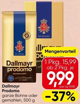 Spar Dallmayr Prodomo Angebot