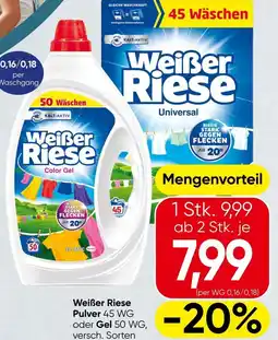 Spar Weißer Riese Pulver Angebot