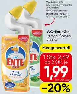 Spar WC-Ente Gel Angebot