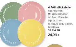 Tchibo Eduscho Frühstücksteller Angebot