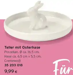 Tchibo Eduscho Teller mit Osterhase Angebot