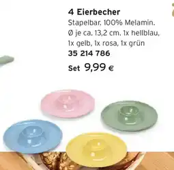 Tchibo Eduscho 4 Eierbecher Angebot