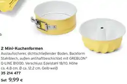 Tchibo Eduscho 2 Mini Kuchenformen Angebot
