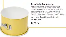Tchibo Eduscho Extrahohe Springform Angebot