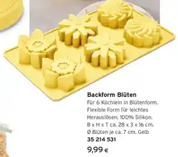 Tchibo Eduscho Backform Blüten Angebot