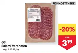MPreis GSI Salami Veronessa Angebot