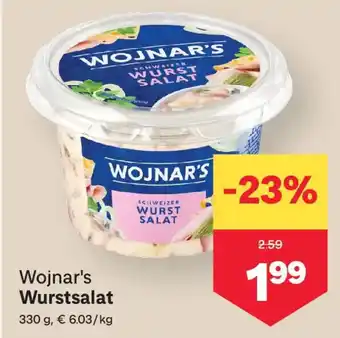 MPreis Wojnar's Wurstsalat Angebot