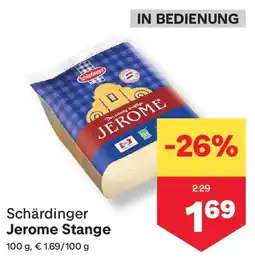 MPreis Schärdinger Jerome Stange Angebot