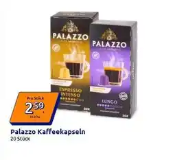 Action Palazzo Kaffeekapseln Angebot