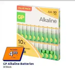 Action GP Alkaline-Batterien Angebot
