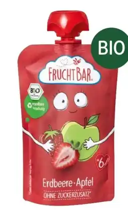 dm FruchtBar Quetschbeutel Erdbeere und Apfel Angebot