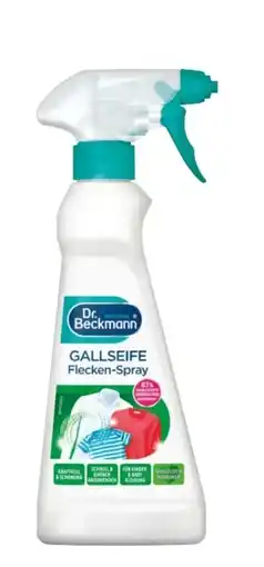 dm Dr. Beckmann Gallseife Fleckenspray Angebot