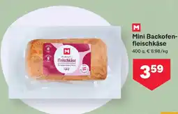 MPreis Mini Backofen- fleischkäse Angebot