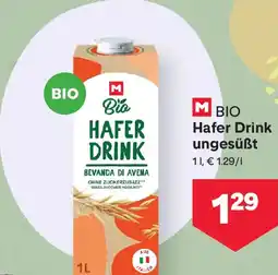 MPreis Hafer Drink ungesüẞt Angebot