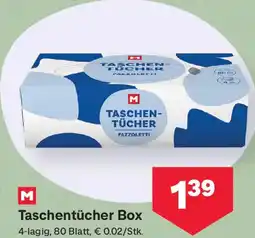 MPreis Taschentücher Box Angebot