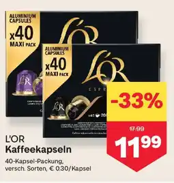 MPreis Kaffeekapseln Angebot