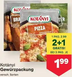 MPreis Kotányi Gewürzpackung Angebot