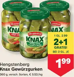 MPreis Knax Gewürzgurken Angebot