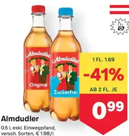 MPreis Almdudler Angebot