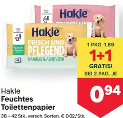 MPreis Hakle Feuchtes Toilettenpapier Angebot