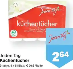 MPreis Jeden Tag küchentücher Angebot