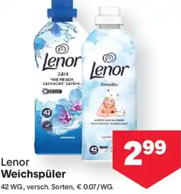 MPreis Lenor Weichspüler Angebot