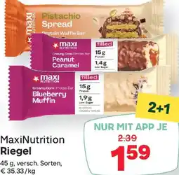 MPreis MaxiNutrition Riegel Angebot
