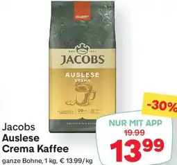 MPreis Jacobs Auslese Crema Kaffee Angebot