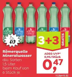 ADEG Römerquelle Mineralwasser Angebot